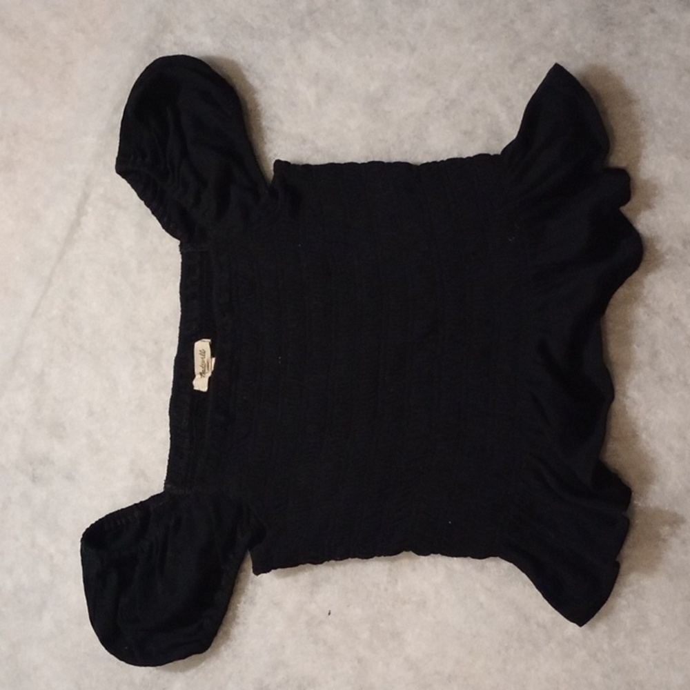 Madewell Puffer Short Sleeve Top